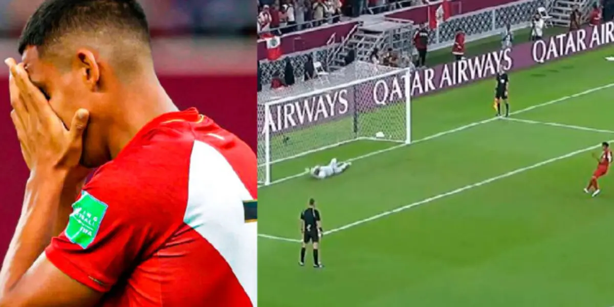 Alex Valera falló el último penal de la tanda