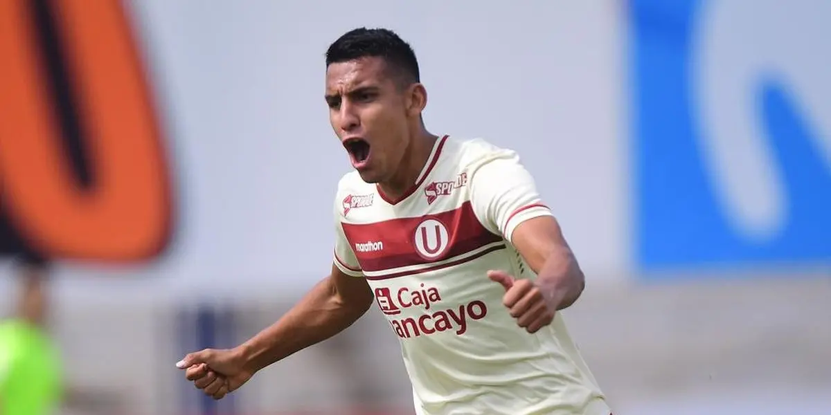 Alex Valera ha participado en los dos goles del empate ante Academia Cantolao y así salvar el punto que mantiene vivos a los de la U.