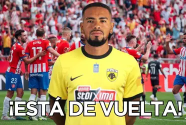 Alexander Callens salió de Girona para unirse al AEK Atenas