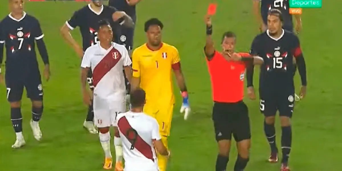 Alexander Succar no jugará ante Bolivia por recibir una cartulina roja ante paraguay