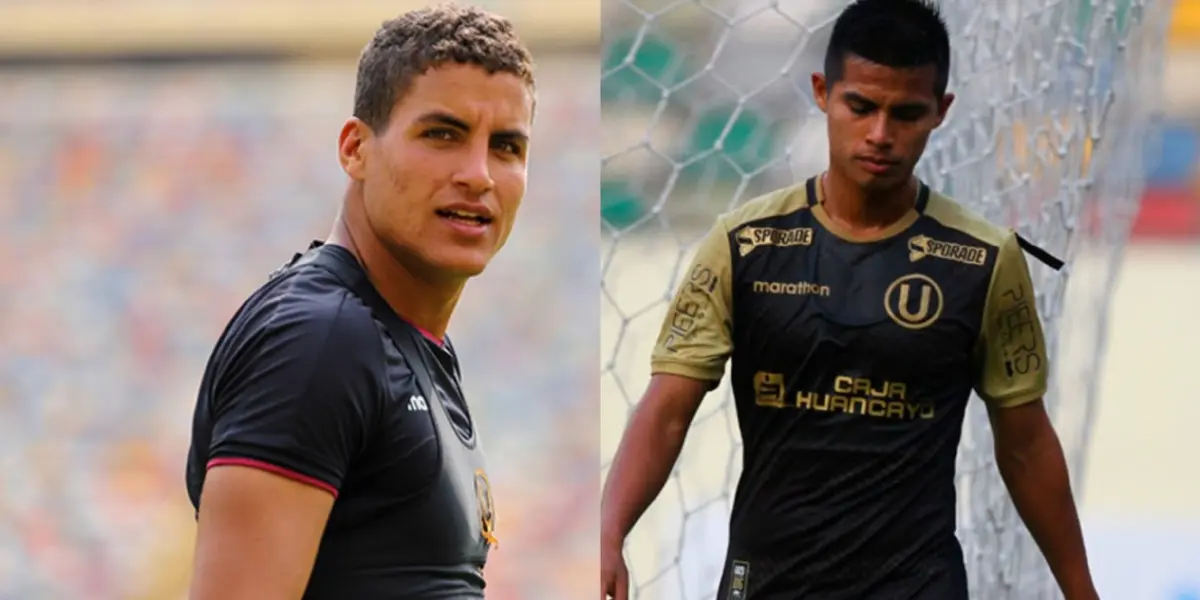 Alexander Succar y Anthony Osorio son una de las opciones que manejará Ángel Comizzo en la delantera de Universitario de Deportes.