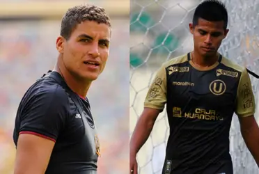 Alexander Succar y Anthony Osorio son una de las opciones que manejará Ángel Comizzo en la delantera de Universitario de Deportes.