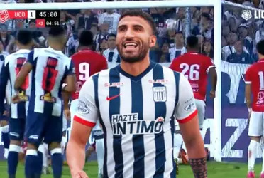 Alianza Lima anota el 1-1 por medio de Josepmir Ballón