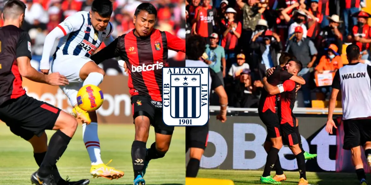 Alianza Lima cayó 1-0 ante Melgar en Arequipa en la primera final de la Liga 1
