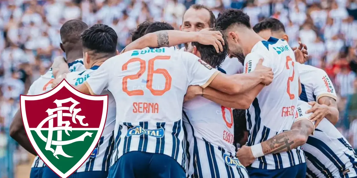 Alianza Lima celebrando gol