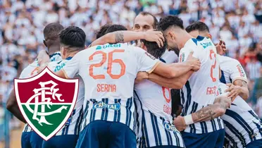 Alianza Lima celebrando gol 