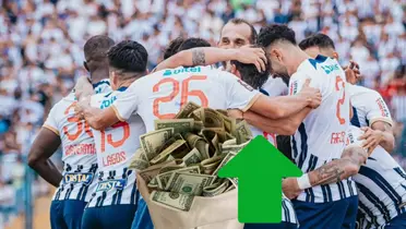 Alianza Lima celebrando gol