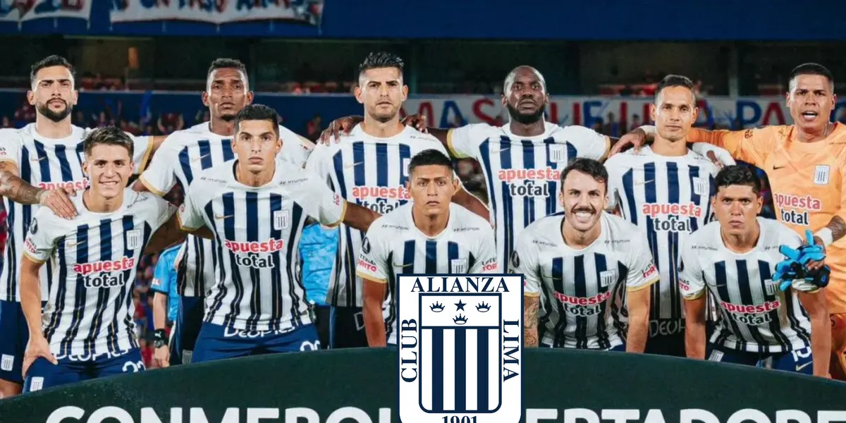Alianza Lima en la foto de la Copa Libertadores 