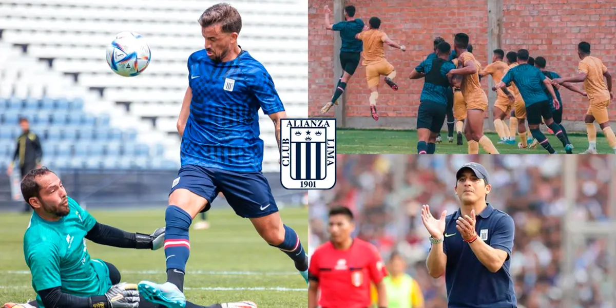 Alianza Lima jugó un amistoso contra Cusco FC previo a la Noche Blanquiazul