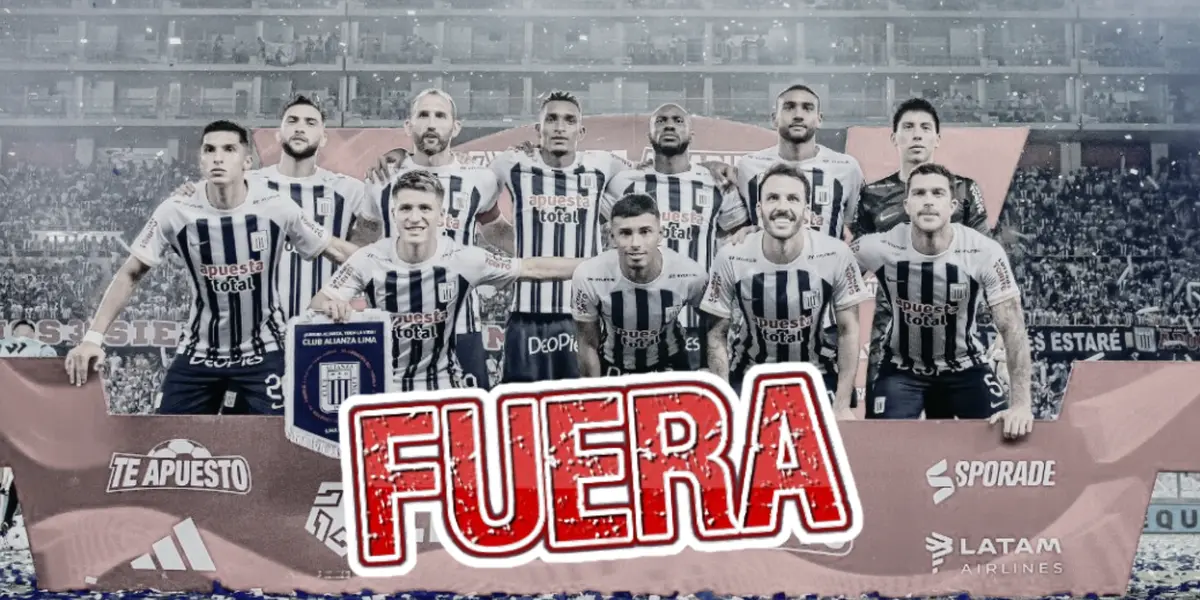 Alianza Lima posando para la foto