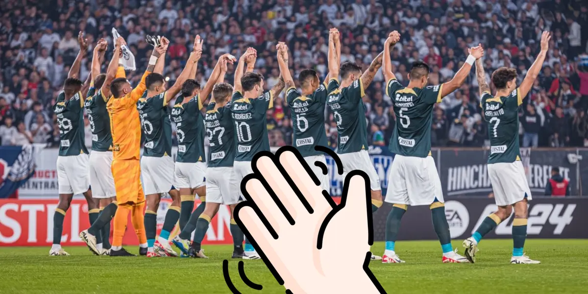 Alianza Lima saludando a los hinchas