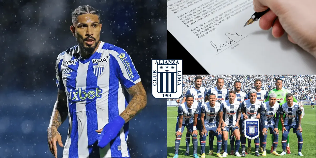 Alianza Lima se olvidó de Paolo Guerrero y firmó a un nuevo delantero