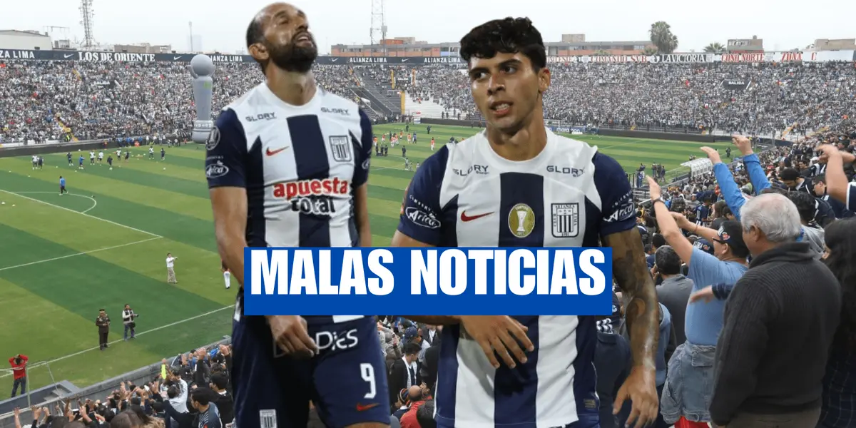 Alianza Lima simplemente no puede dejar de tener malas noticias