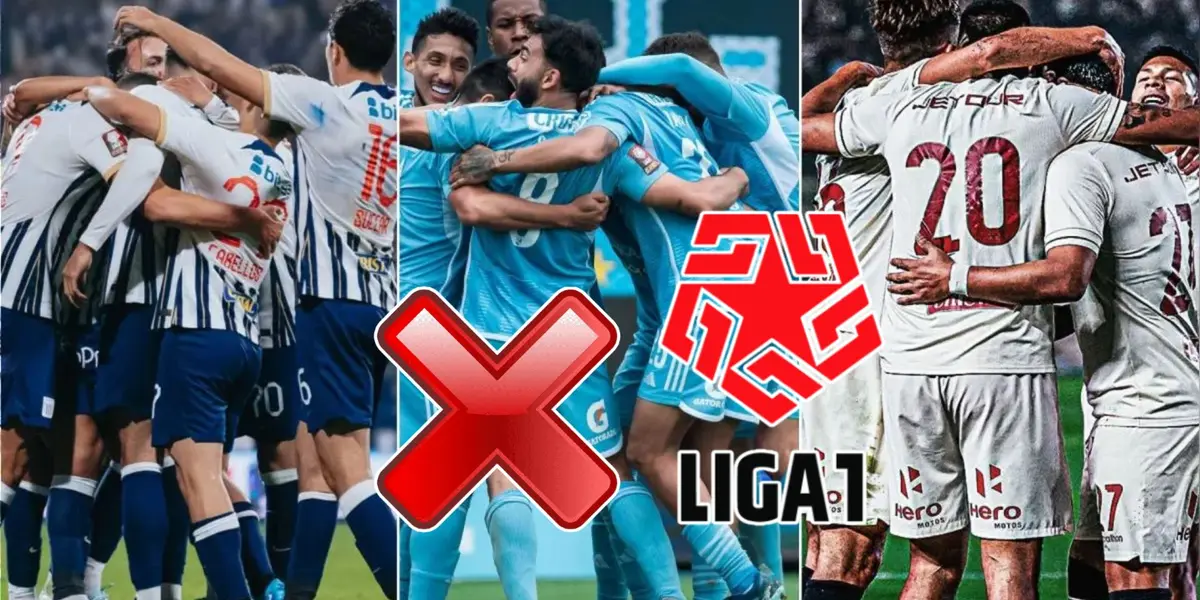 Alianza Lima - Sporting Cristal - Universitario de Deportes (Foto: Liga 1)