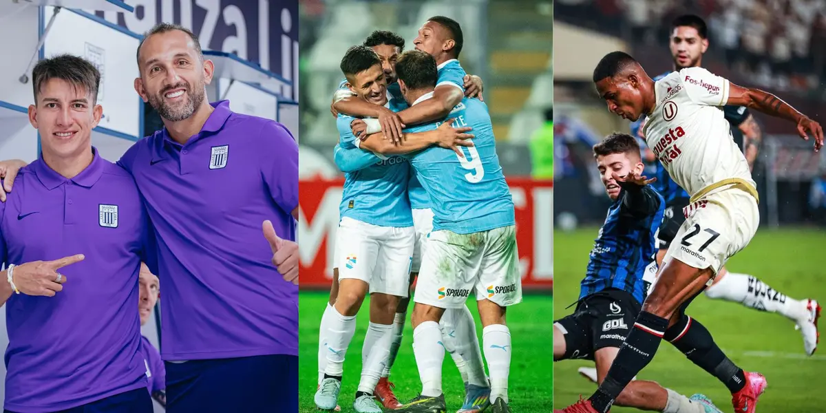 Alianza Lima - Sporting Cristal - Universitario de Deportes (Foto: X)