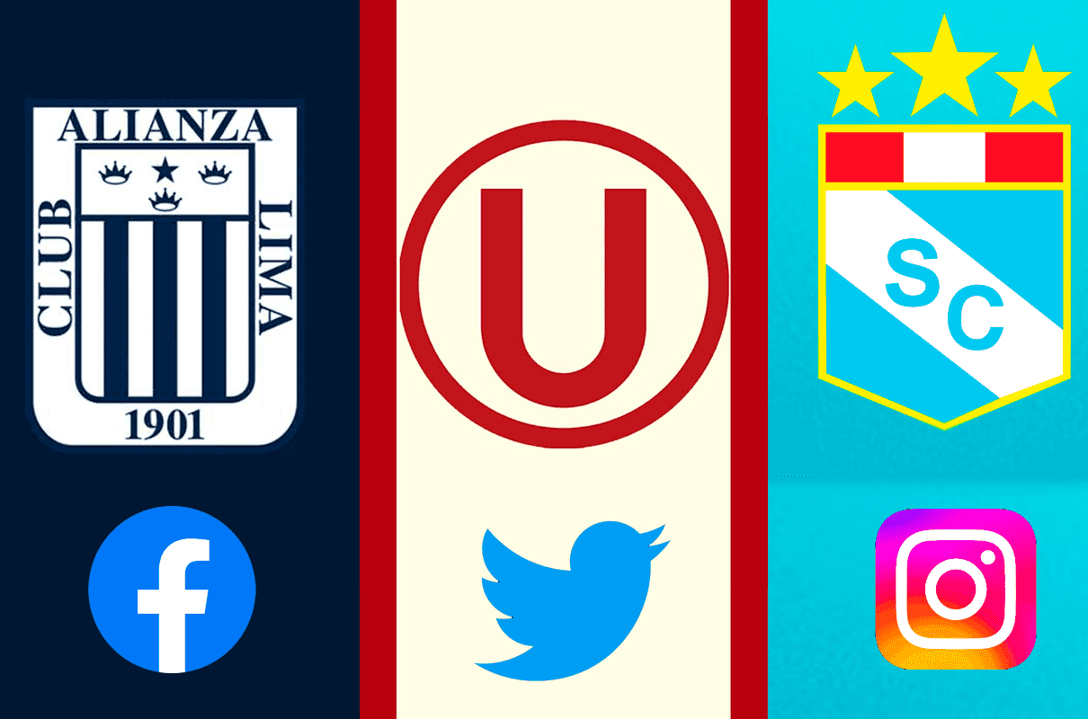Alianza Lima, Universitario de Deportes y Sporting Cristal son los que más seguidores tienen en las redes sociales