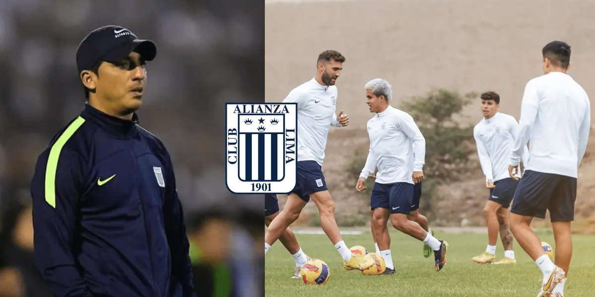 Alianza Lima viene entrenando para lo que será el inicio de la temporada 2023