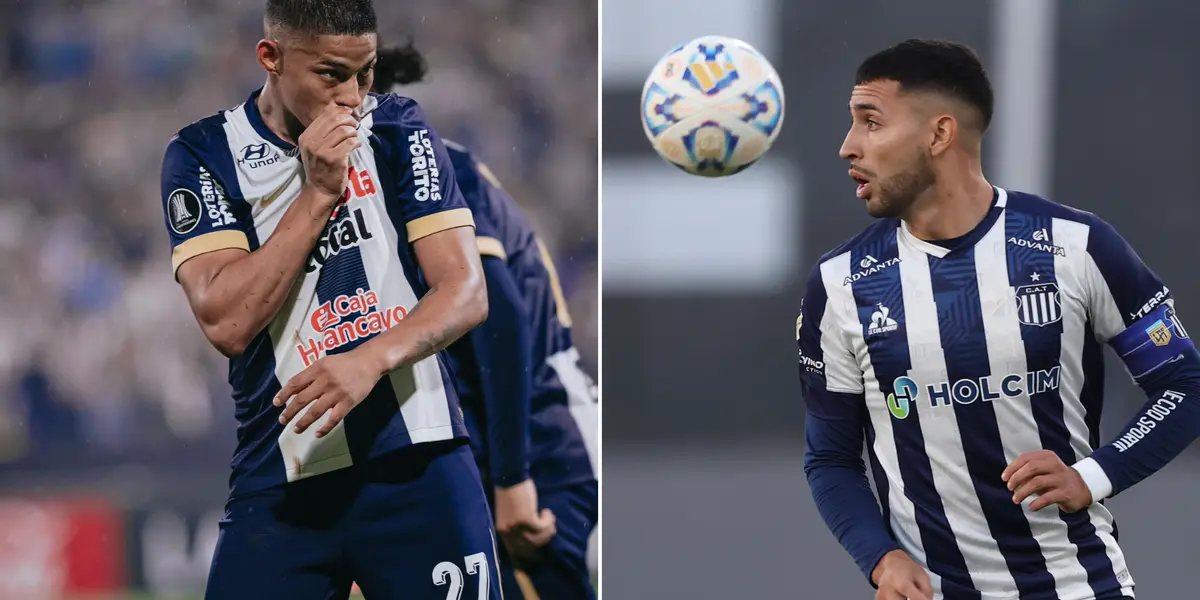 Alianza Lima vs. Talleres (Foto: Alianza Lima y Talleres).