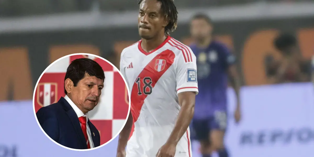 André Carrillo - Agustín Lozano (Foto: Andina)