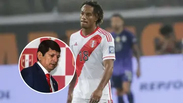 André Carrillo - Agustín Lozano (Foto: Andina)