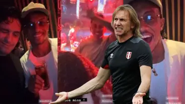 André Carrillo - Christian Cueva - Ricardo Gareca (Foto: Latina Noticias)