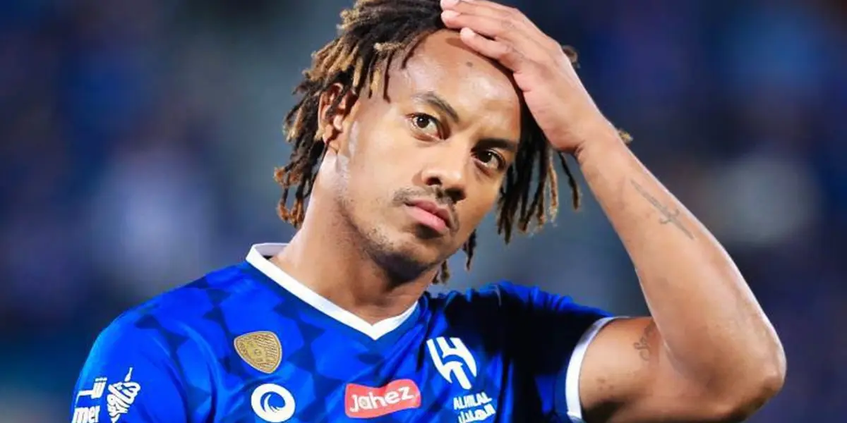 André Carrillo con la camiseta del Al Hilal de Arabia Saudita. (Foto: La Republica.pe)