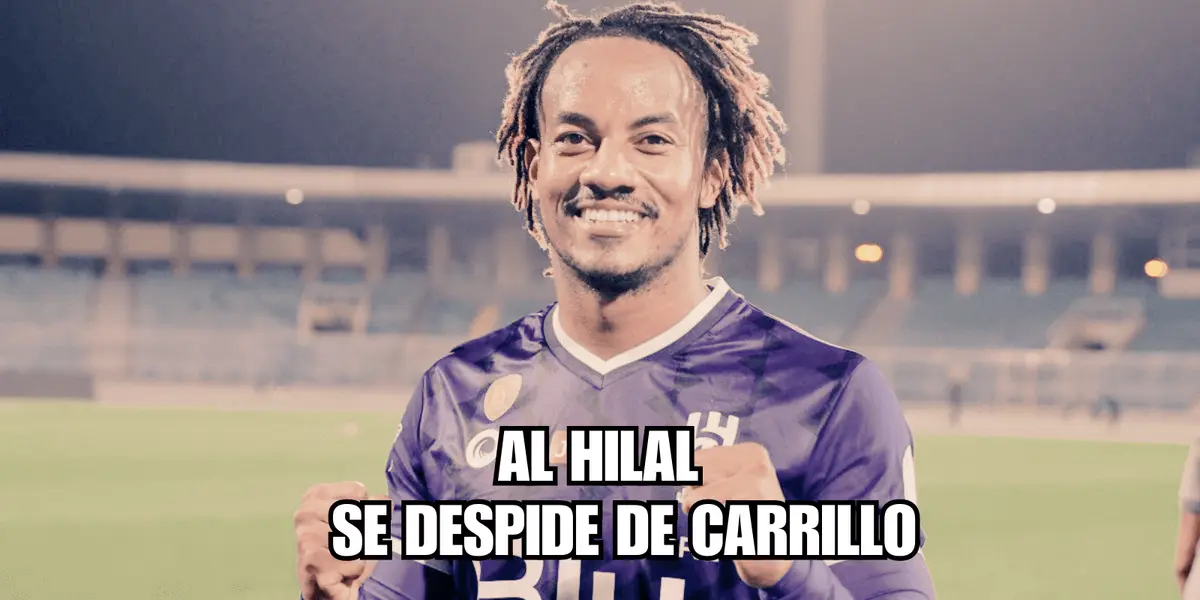 André Carrillo deja Al Hilal y ya tiene nuevo equipo en Arabia Saudita