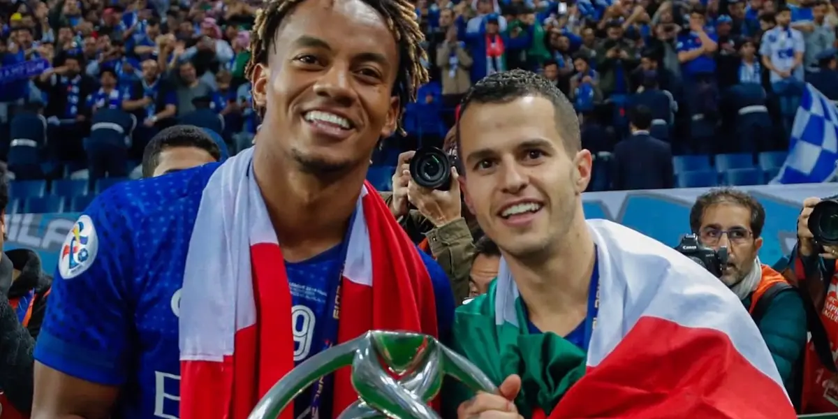 André Carrillo demostró porque es uno de los mejores jugadores del fútbol árabe con una genialidad