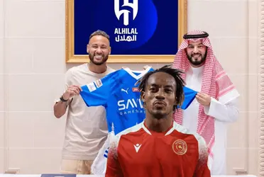 André Carrillo no estuvo ajeno al fichaje de Neymar Jr. al Al Hilal