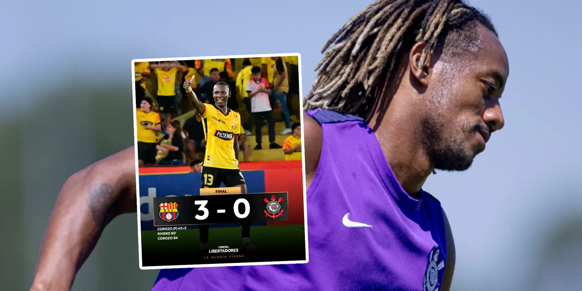 André Carrillo (Foto: Corinthians y Conmebol Libertadores)