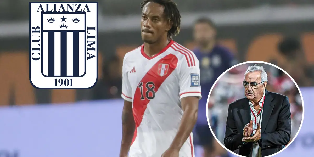 André Carrillo - Jorge Fossati (Foto: Andina)