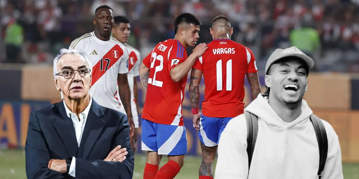 André Carrillo - Jorge Fossati (Foto: La Roja)