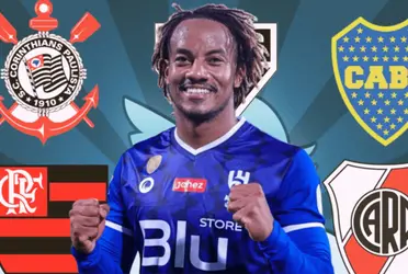 André Carrillo no la está pasando nada bien en el Al Hilal