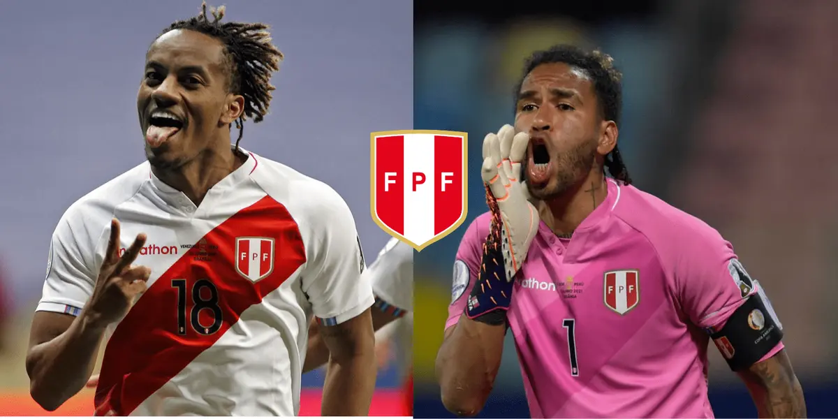 André Carrillo le dio una importante lección a Pedro Gallese