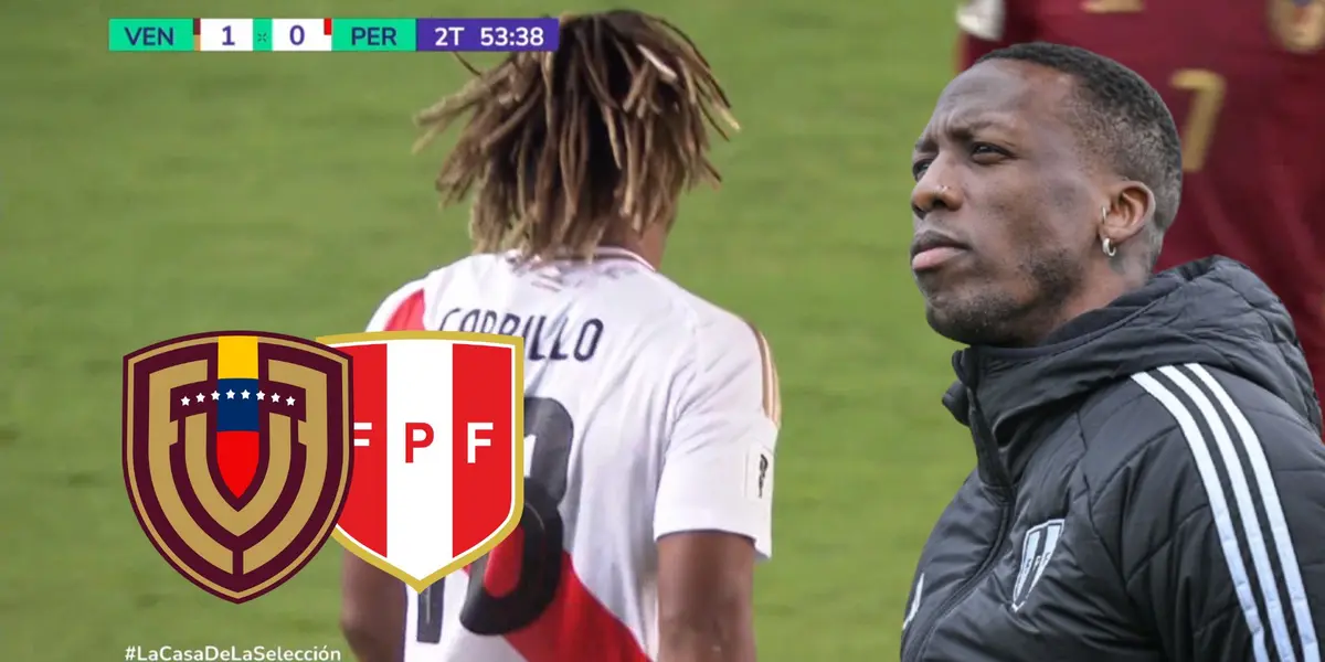 André Carrillo - Luis Advíncula (Foto: Captura Movista Deportes)