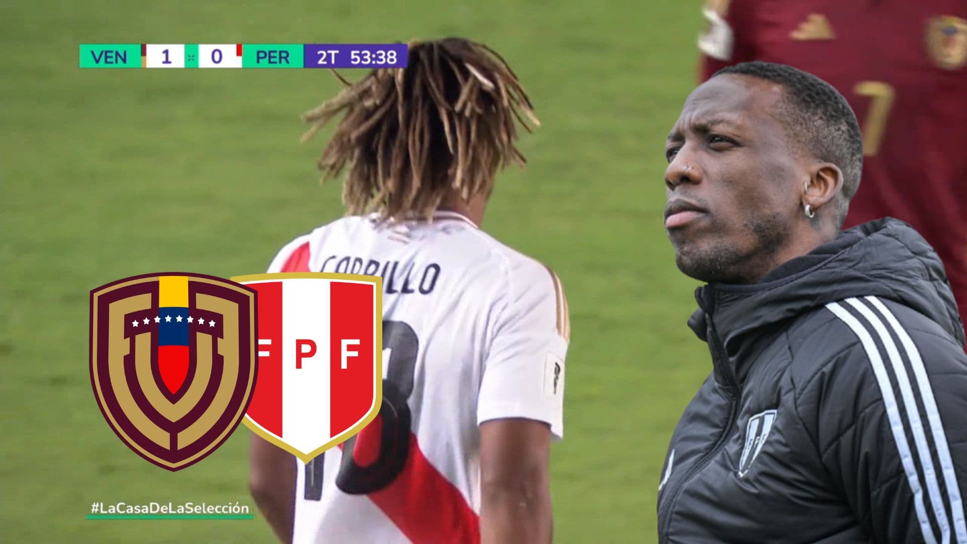 André Carrillo - Luis Advíncula (Foto: Captura Movista Deportes)