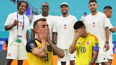 André Carrillo - Luis Advíncula - Sergio Peña - Carlos Zambrano (Foto: Selección Peruana)