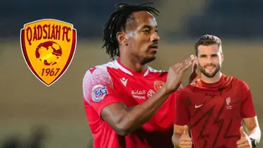 André Carrillo - Nacho Fernández (Foto: Líbero)