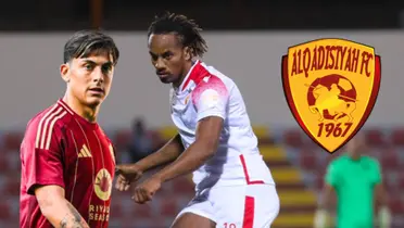 André Carrillo - Paulo Dybala (Foto: Al-Qadisiyah)