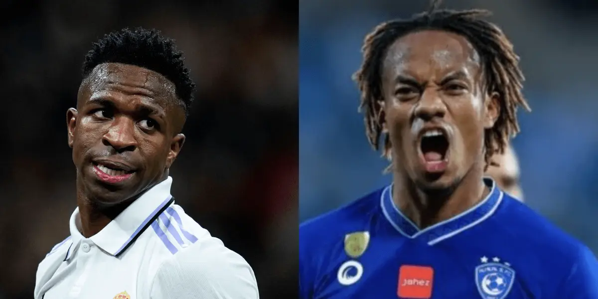 André Carrillo se enfrentará al Real Madrid de VInicius Junior
