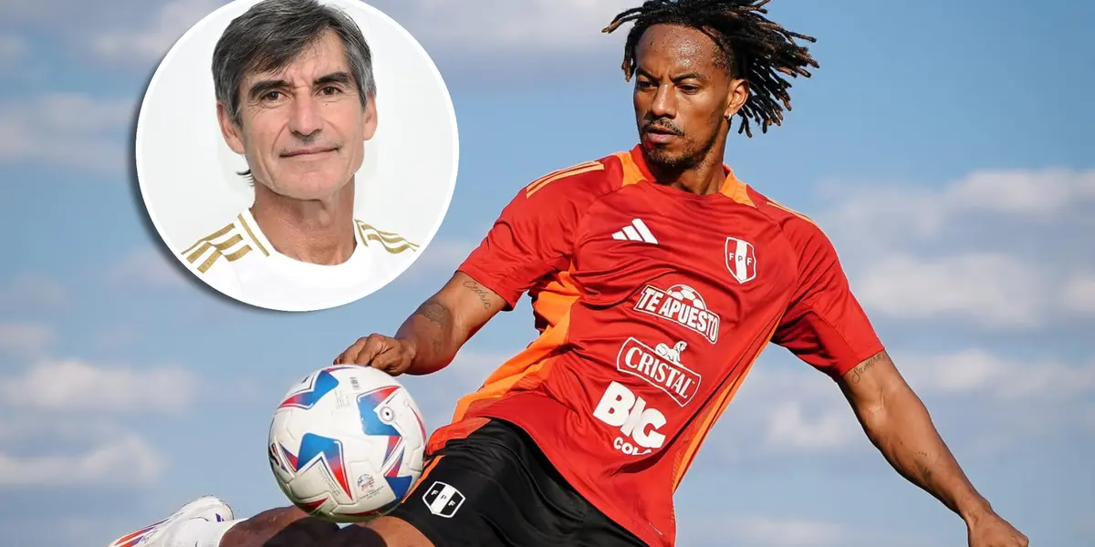 André Carrillo y Óscar Ibáñez (Foto: FPF).