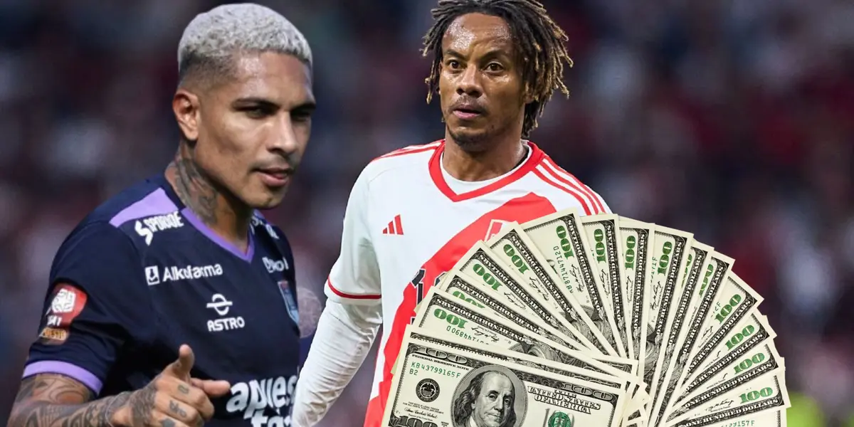 André Carrillo y Paolo Guerrero