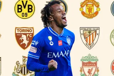 André Carrillo ya tendría las maletas para poder salir del Al Hilal