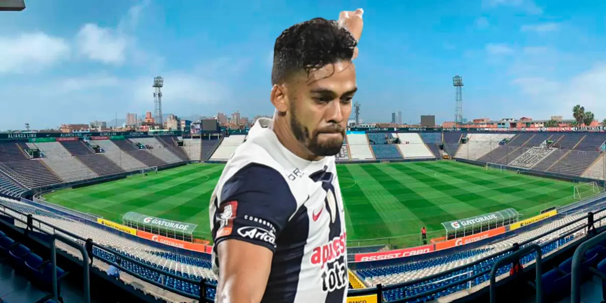 Andrés Andrade hizo un curioso pedido para Alianza Lima