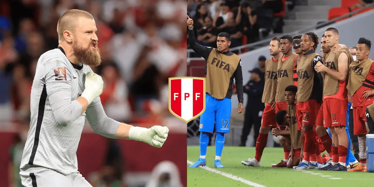 Andrew Redmayne reapareció tras lo que fue la eliminación de Perú en el repechaje de Qatar 2022