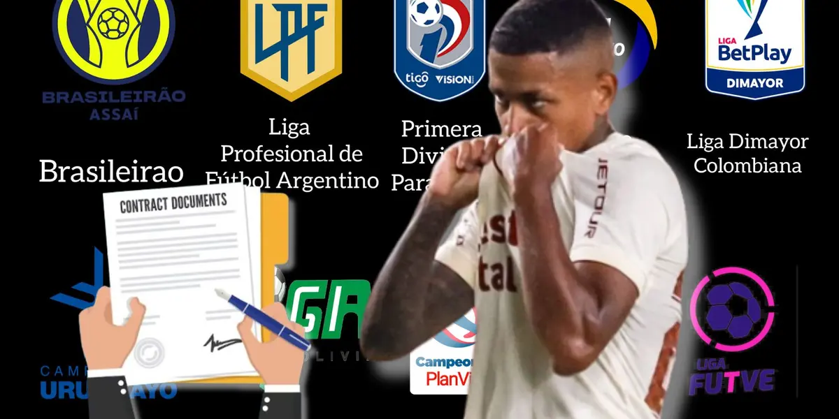 Andy Polo besando el escudo de Universitario de Deportes