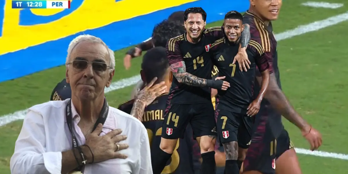 Andy Polo en un gran nivel en la Selección Peruana