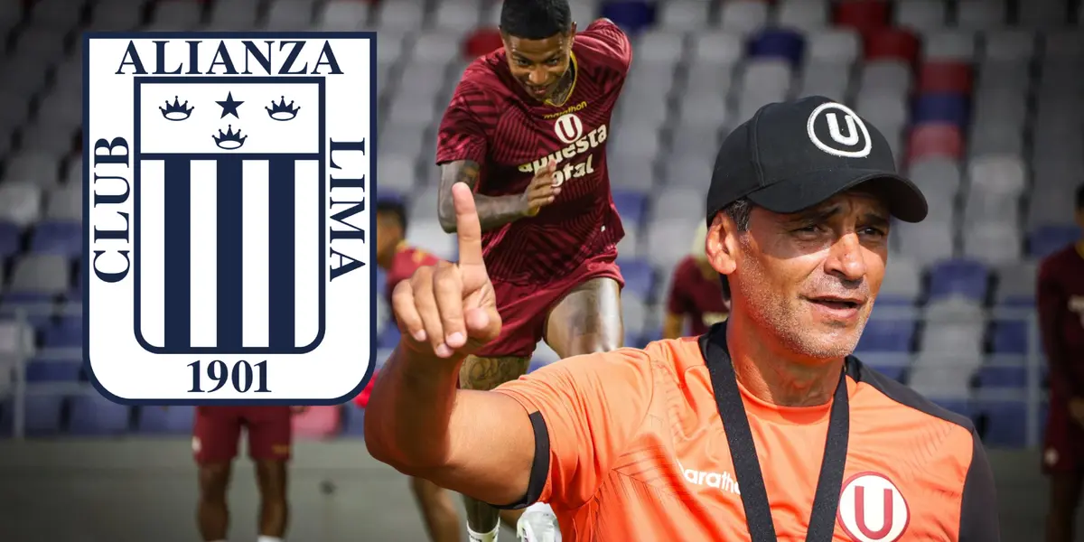 Andy Polo - Fabián Bustos (Foto: Universitario)