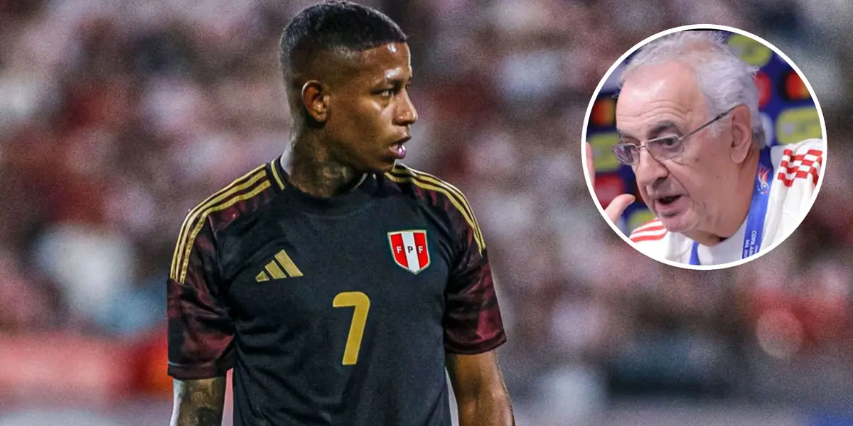 Andy Polo - Jorge Fossati (Foto: Andina)