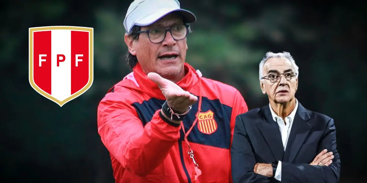 Ángel Comizzo - Jorge Fossati (Foto: Atlético Grau)